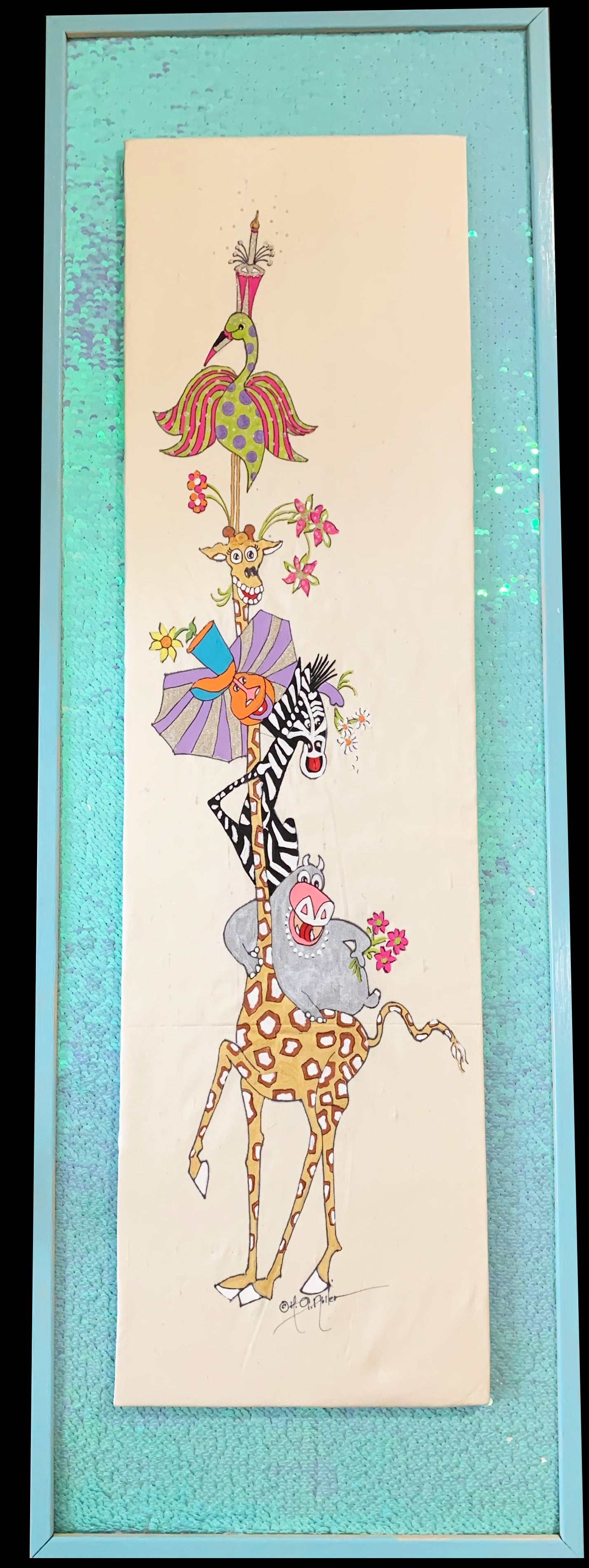 One-of-a-Kind "Whimsy ART" by K.G.Noller